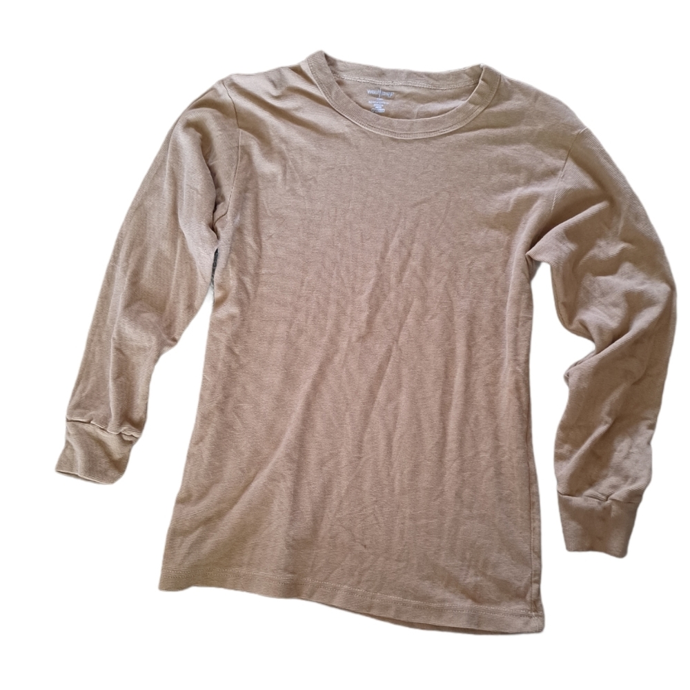 Anthropologie West Loop tan thermal , Large